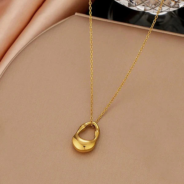 Gold Plated Anti Tarnish Stainless Steel Contemporary Pendant