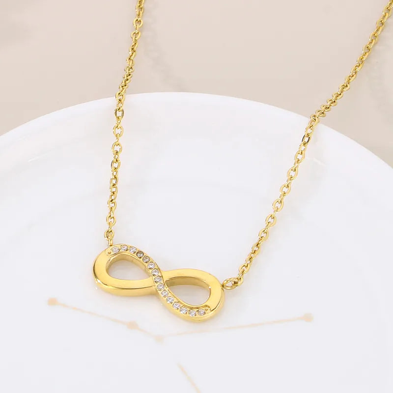 18k gold plated waterproof pendet necklace