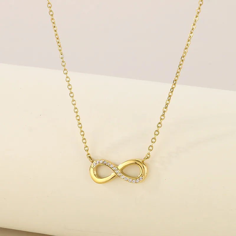 18k gold plated waterproof pendet necklace
