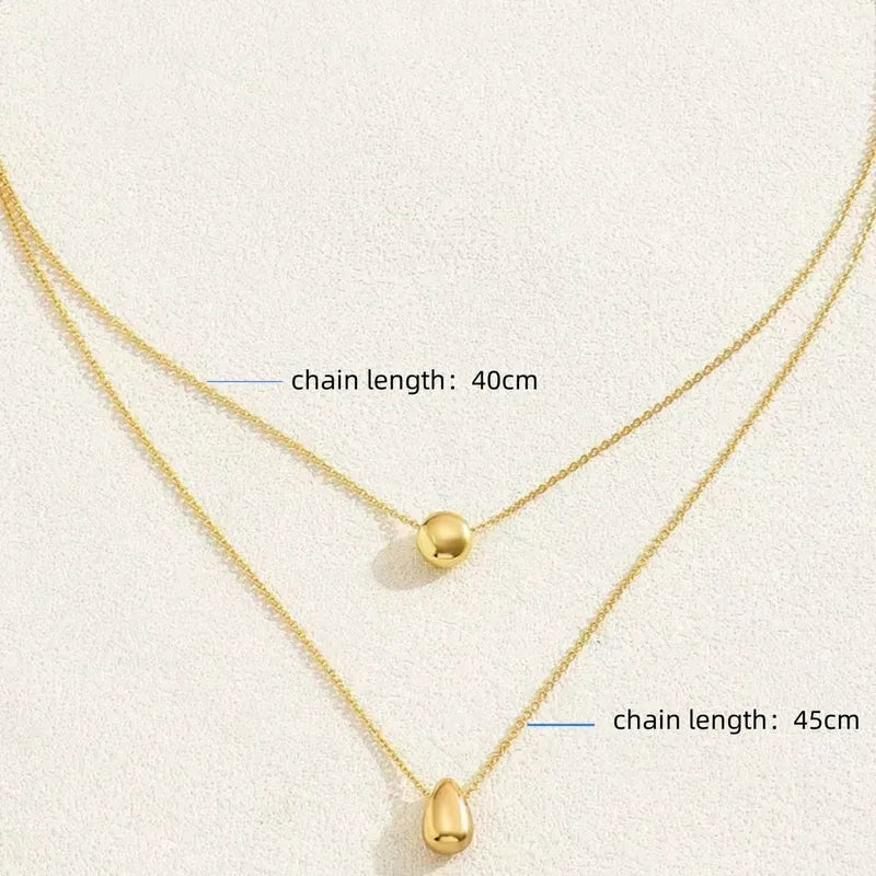 Double Layer Necklaces