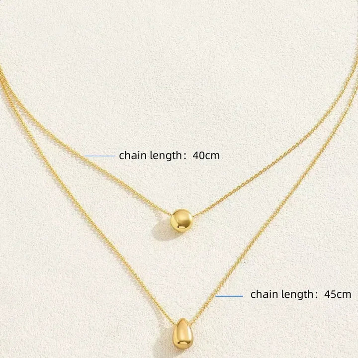 Double Layer Necklaces
