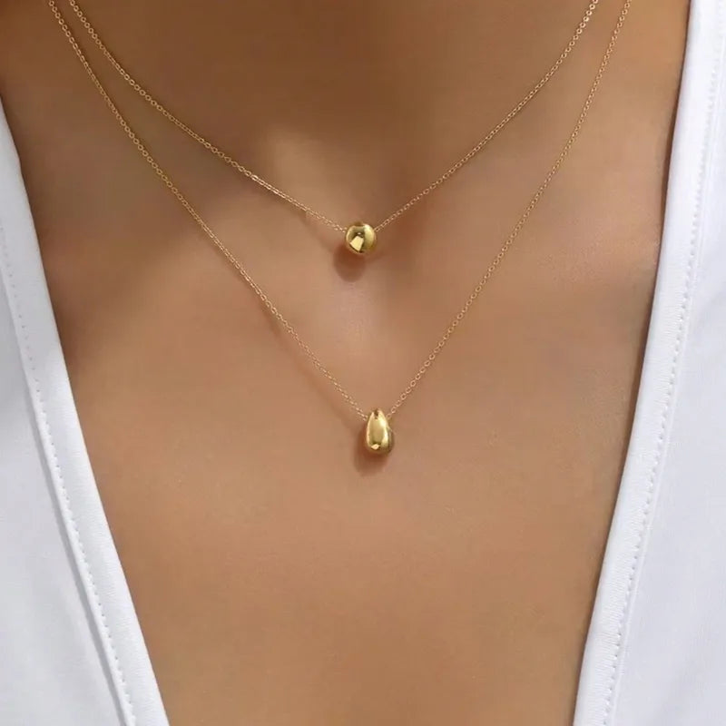 Double Layer Necklaces
