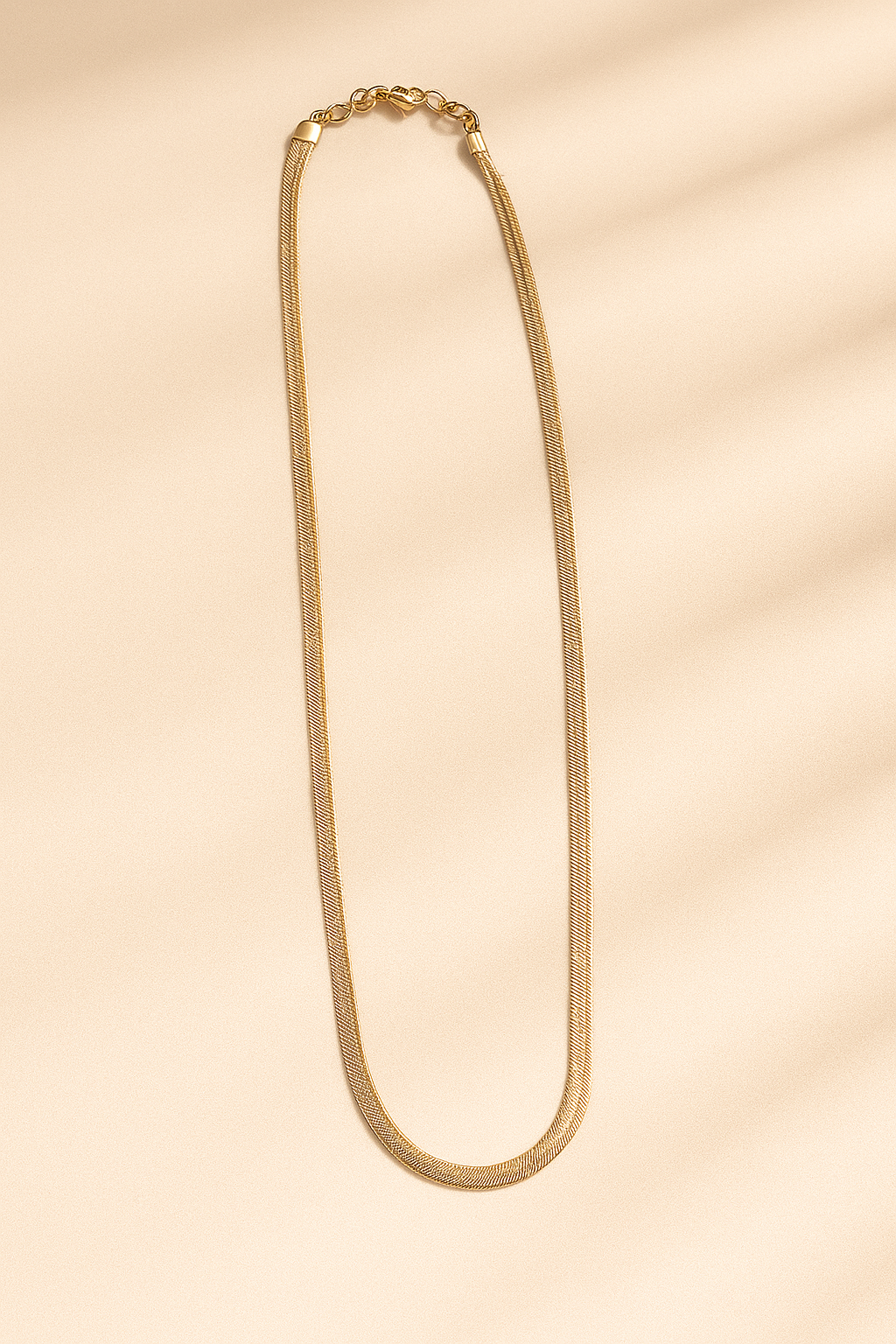 18k Gold Plated Snake Chain Necklace