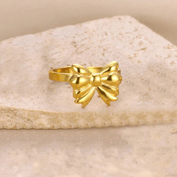 18k gold plated  Adjustable Finger Ring
